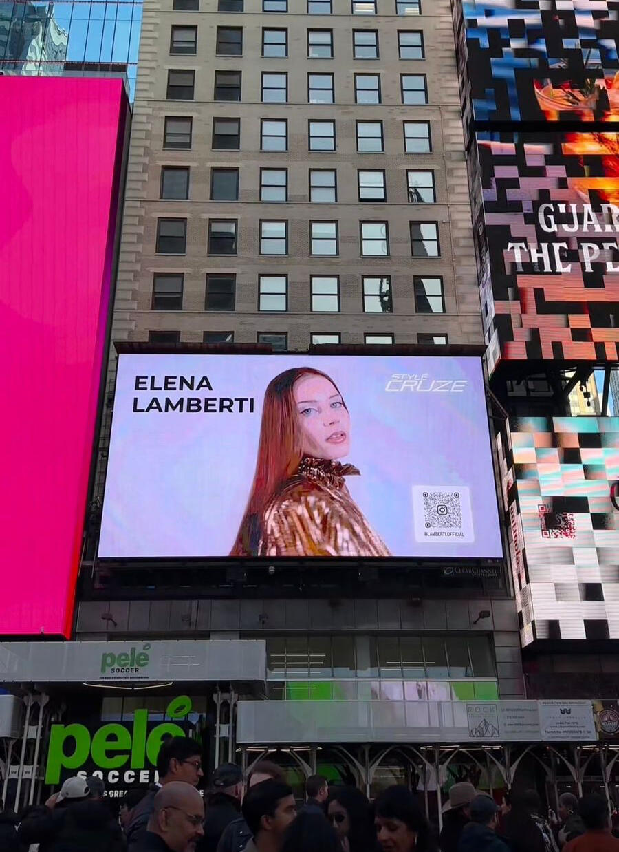 NY TIMES SQUARE BILLIBOARD